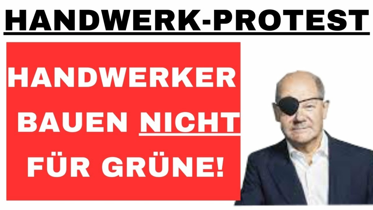 UNFASSBAR! HANDWERKER BAUEN NICHT MEHR FÜR GRÜNE!