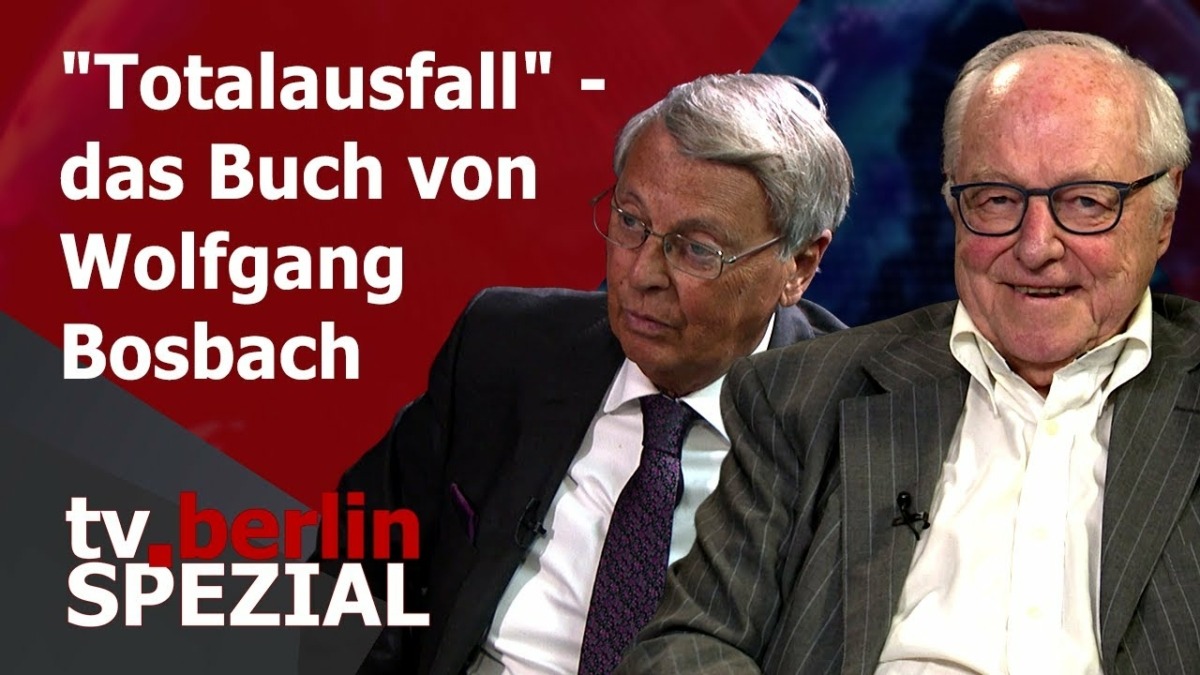 tv.berlin Spezial – „Totalausfall“ – das neue Buch von Wolfgang Bosbach