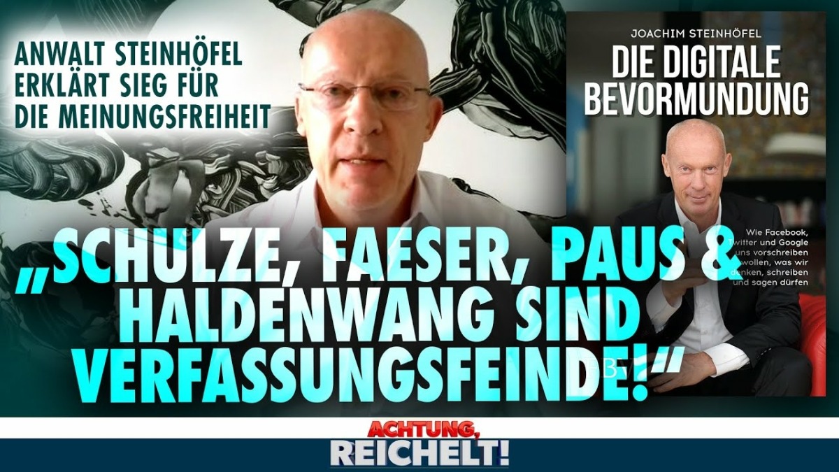 Schulze, Faeser, Paus und Haldenwang sind Verfassungsfeinde!