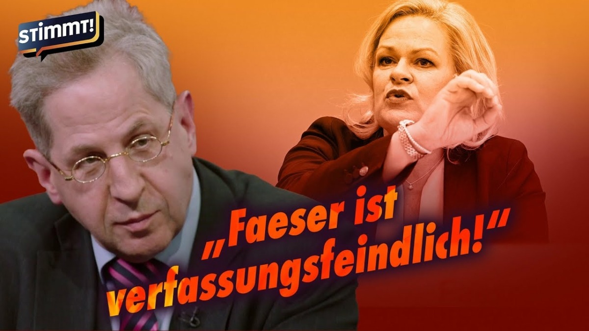 Ex-Verfassungschef rechnet ab | Hans-Georg Maaßen bei Stimmt!