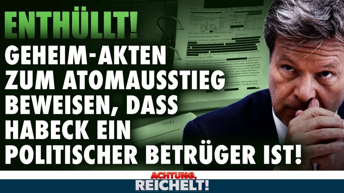 Habeck, der Täuscher der Nation!| Achtung, Reichelt! vom 25.04.2024