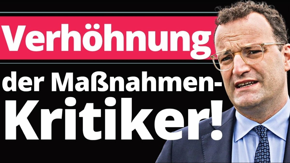 Supergau für Jens Spahn wegen RKI Files!
