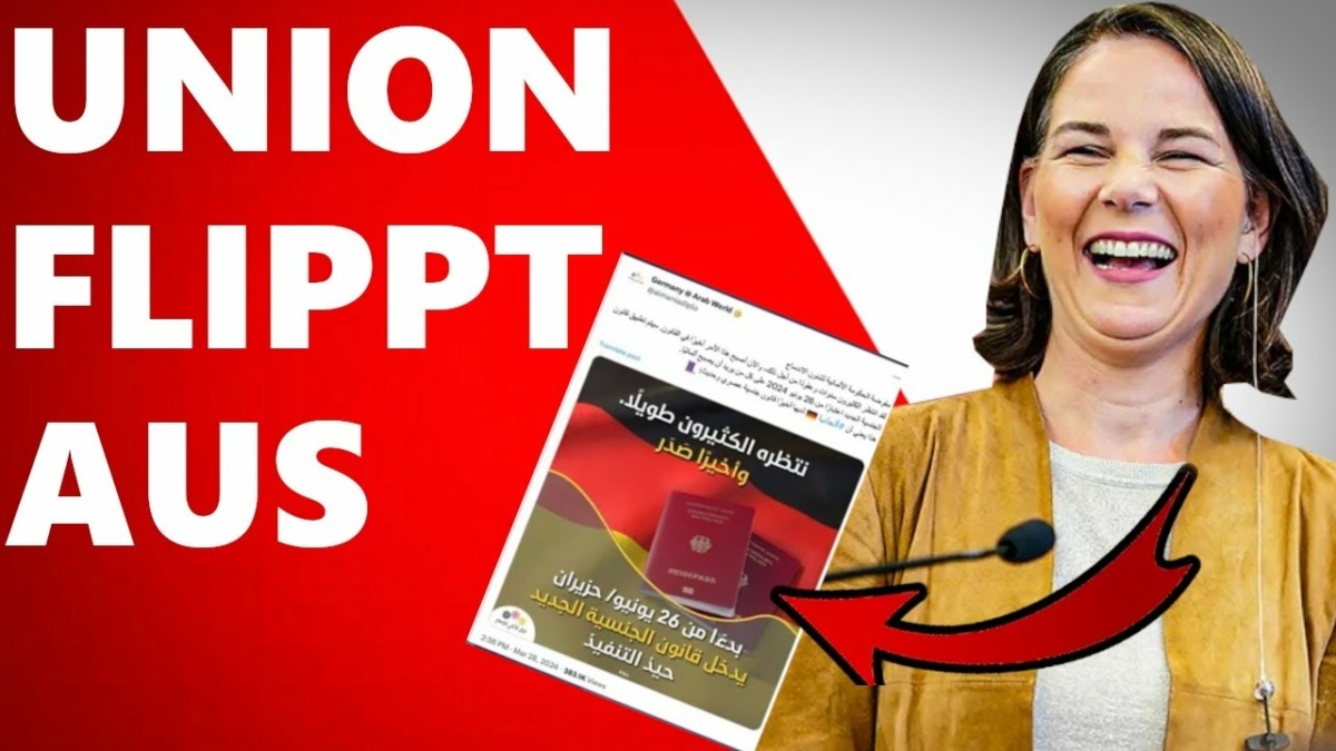 „Bärbock will Deutschen Pass auf dem Basar verramschen!“