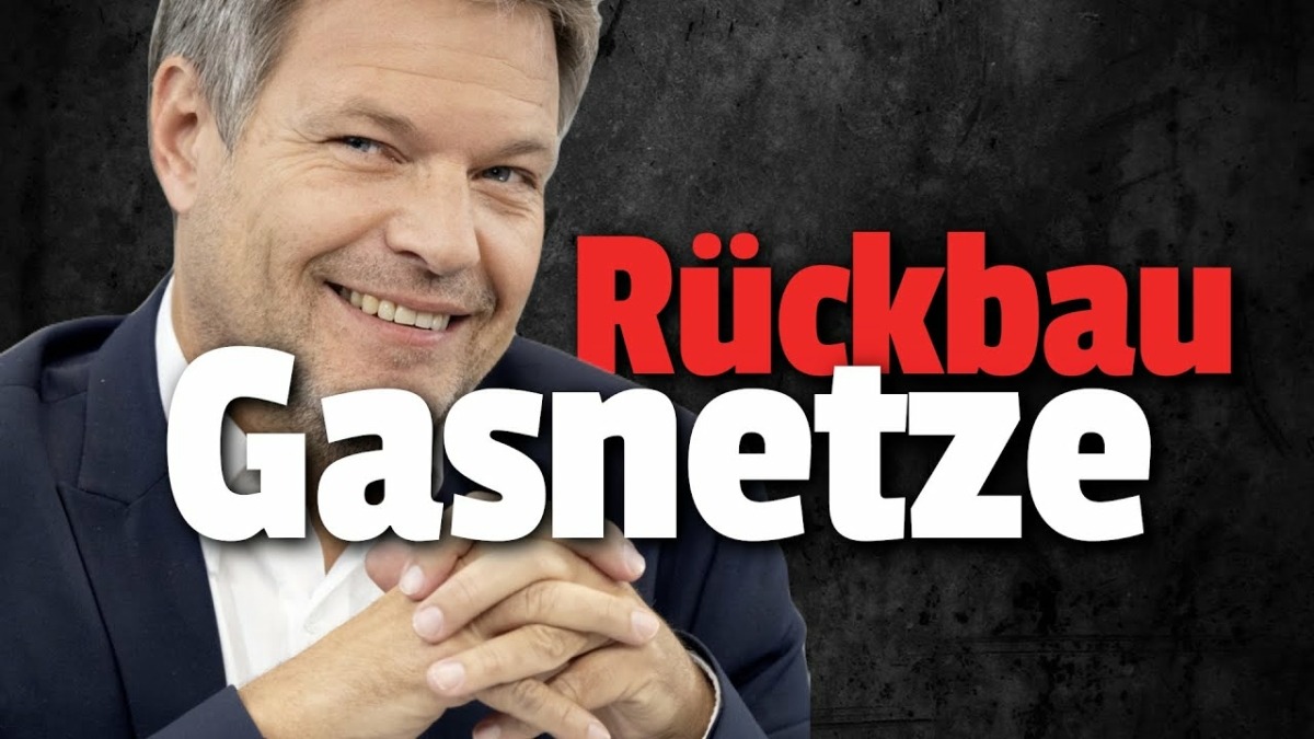 KEIN ZURÜCK: GRÜNE wollen GASNETZE ABREIßEN