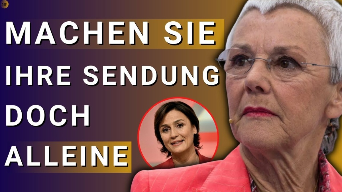 BRENZLIG! Totale ESKALATION. Maischberger verliert Kontrolle über Gabriele Krone-Schmalz.
