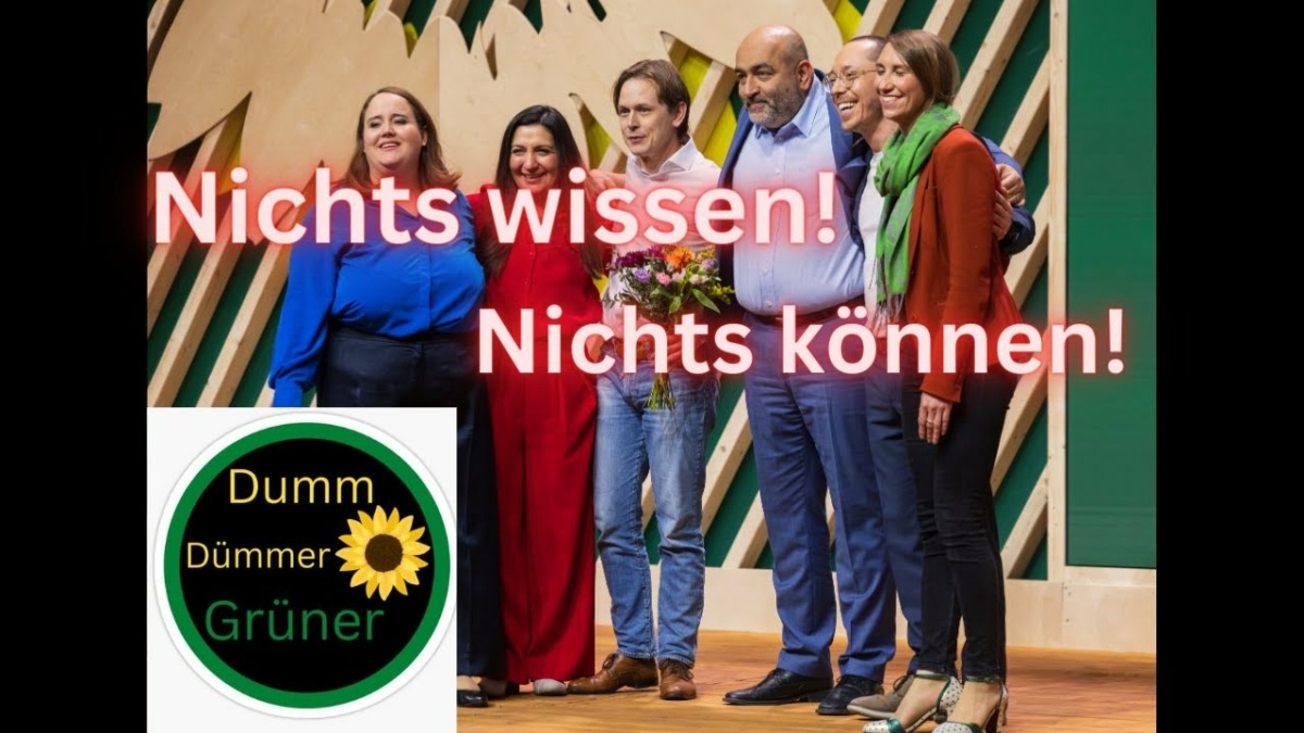 „Weiß ich nicht, kenn ich nicht“- Die Lieblingsantwort des Grünen!