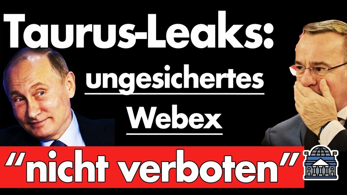 Taurus-Skandal und Webex für VS-NfD: Eine Regierungsantwort, die mich erschüttert – eine Analyse!