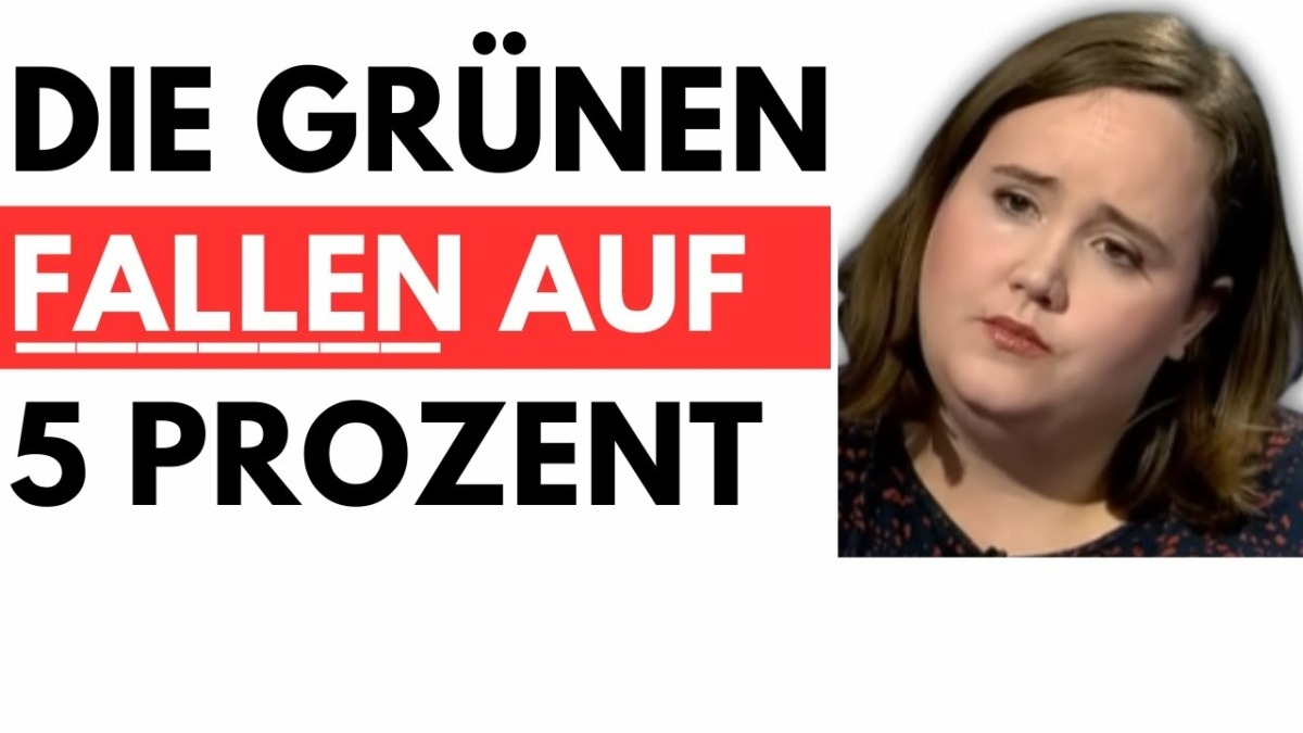 Eilmeldung: Die Grünen FALLEN auf 5%! Alice Weidel spricht Klartext!
