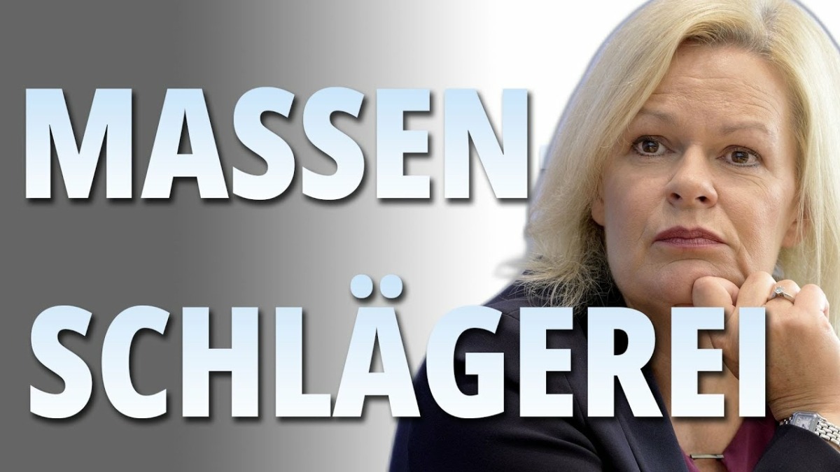 Massenschlägerei: 150 Polizisten GEGEN 200 „Personen“