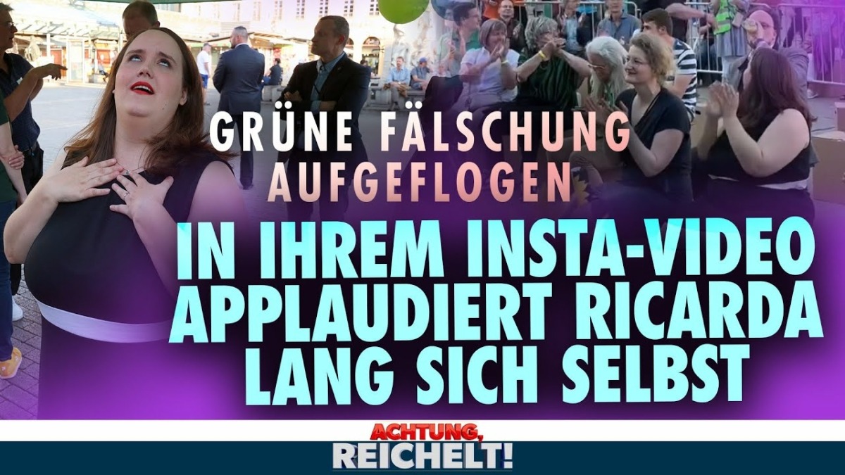 Ricarda Lang fliegt mit Video-Fälschung auf!