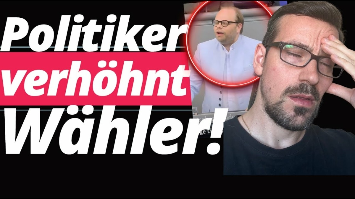 Spektakulärer Aussetzer! Als Helge Lindh (SPD) die Nerven verlor!