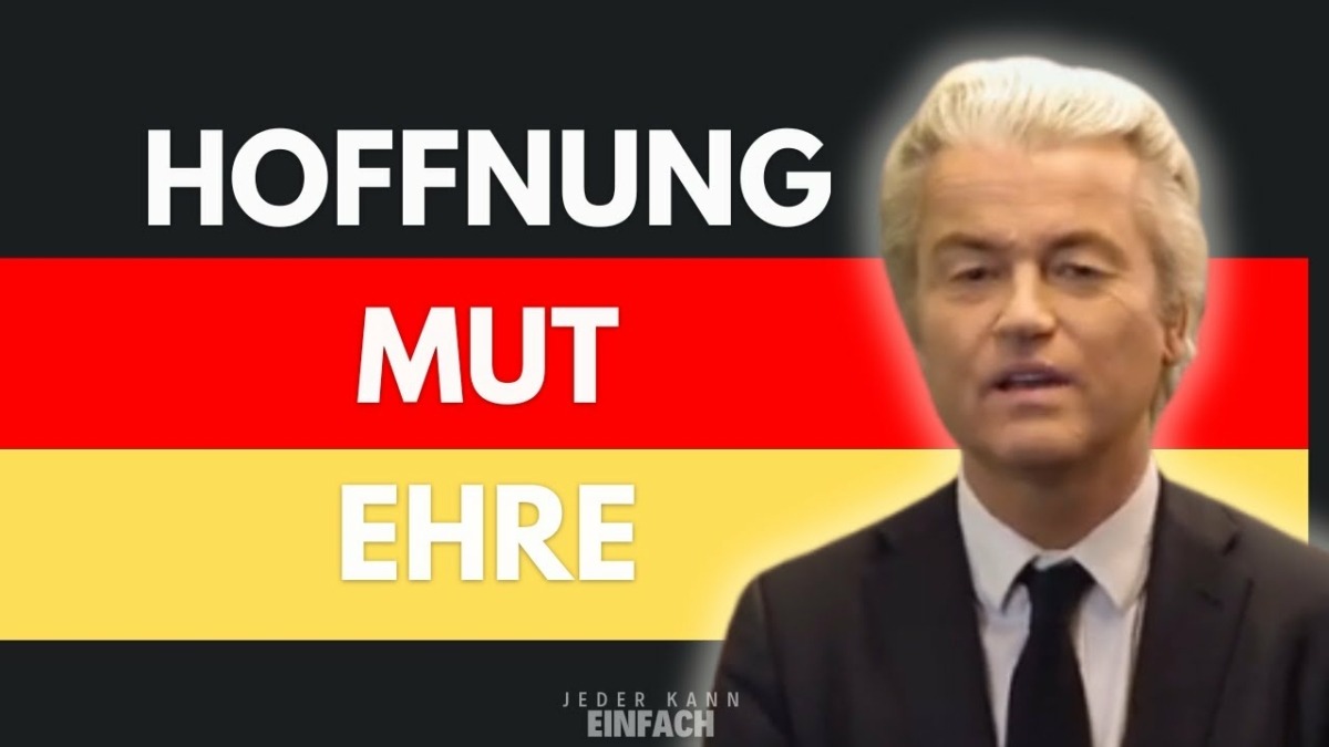 WILDERS – Sein Slogan erobert JETZT Europa