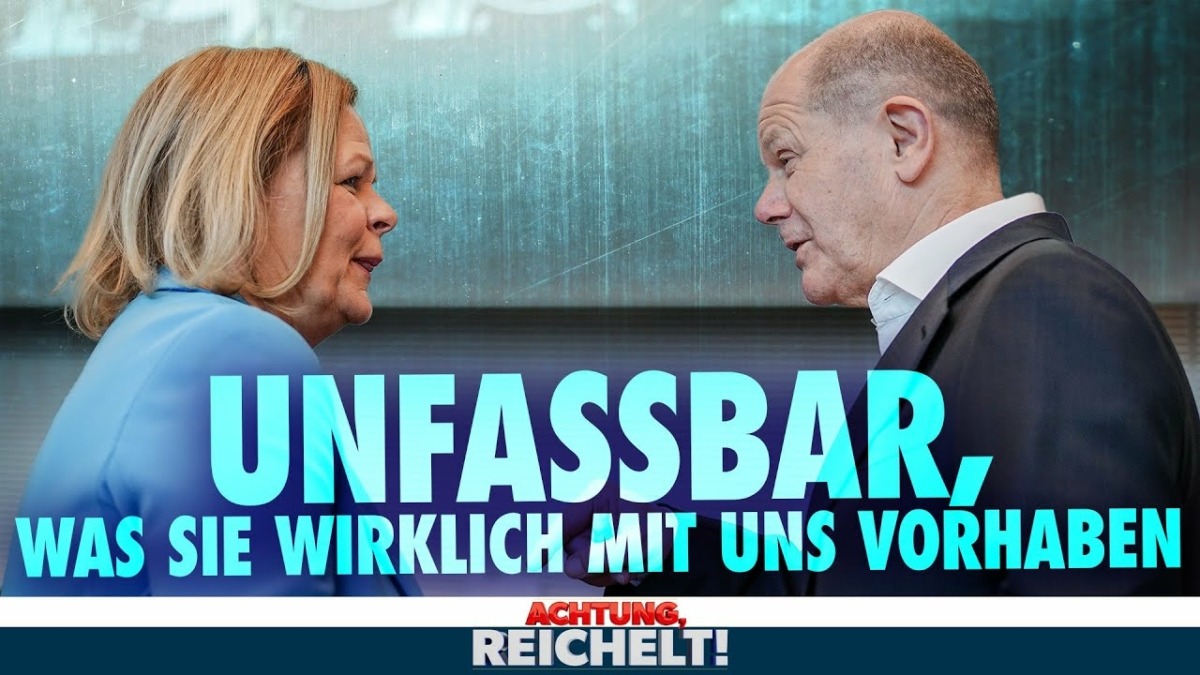 Furchtbar, was Faeser vorhat! | Achtung, Reichelt! vom 23.05.2024