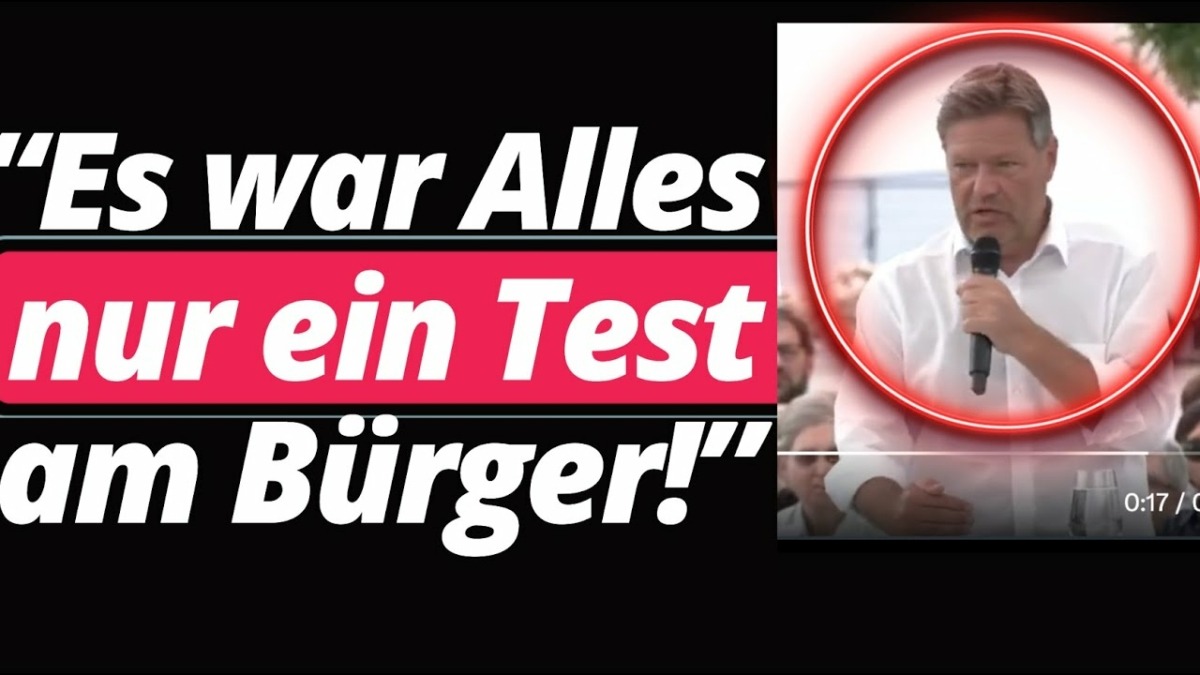 Habeck Skandal bei Bürgerdialog!