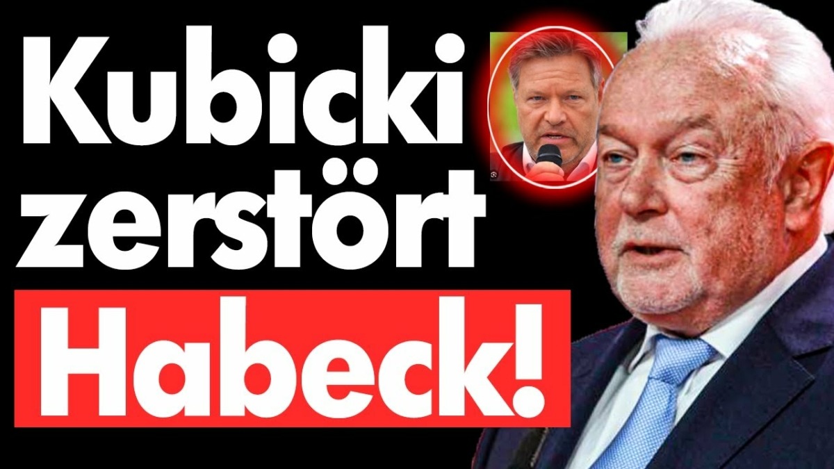 SCHOCK! Kubicki: „Habeck wird zur Gefahr für unser Land!“