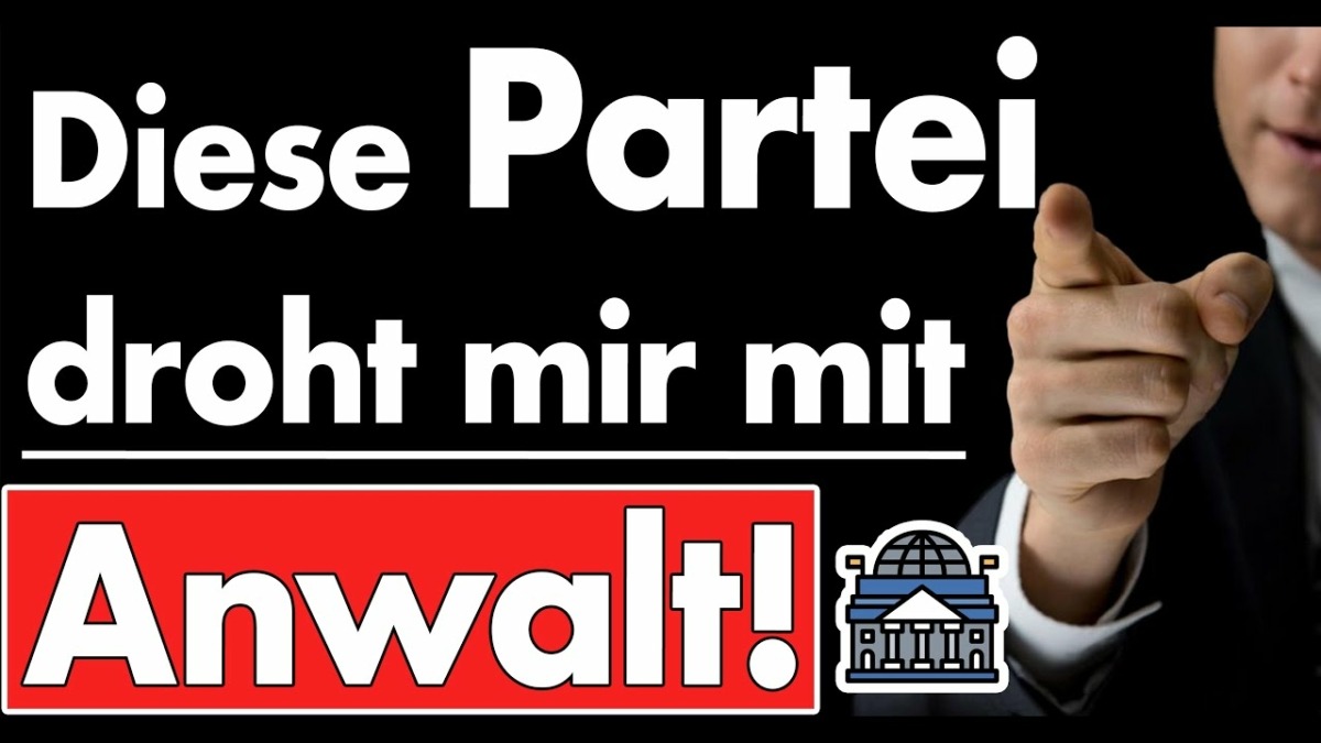 Post vom Anwalt! Diese Partei schickt mir ein Anwaltsschreiben & meine wirtschaftlichen Interessen.