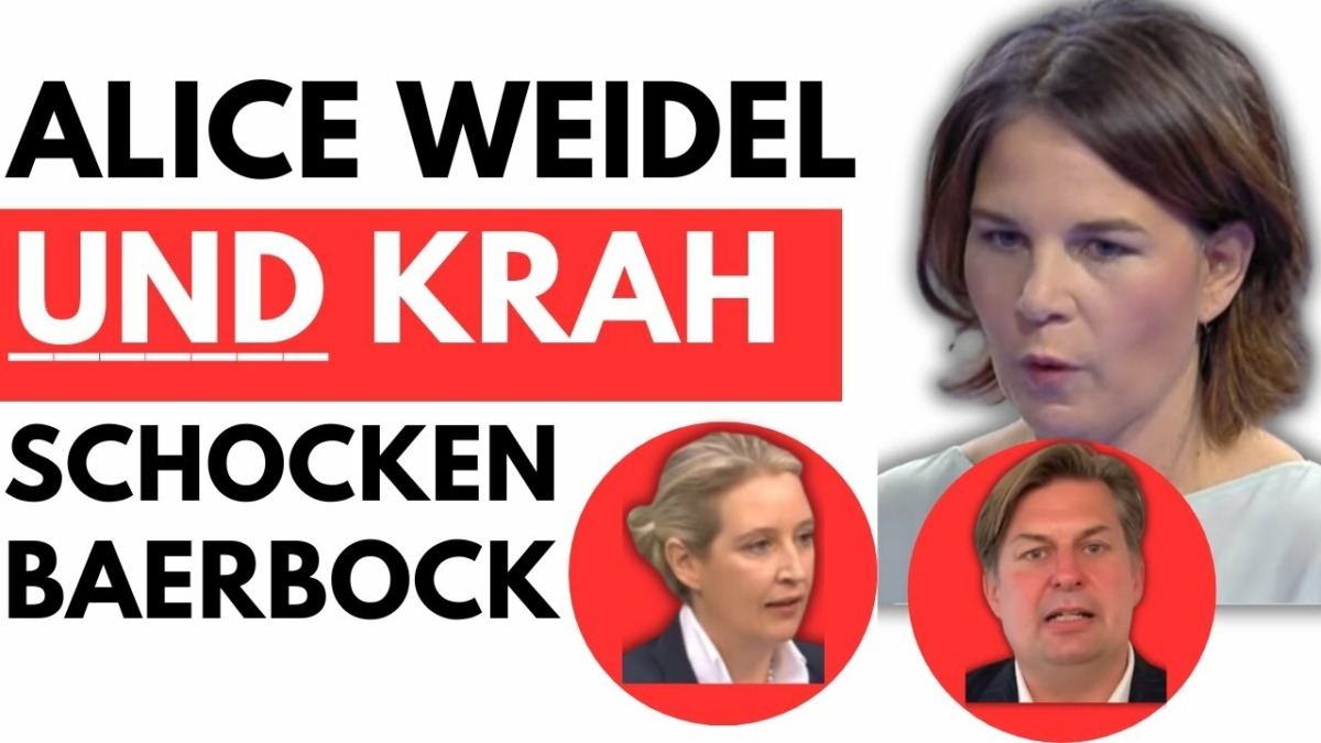 Maximilian Krah & Alice Weidel schocken Baerbock! (Unfassbar)