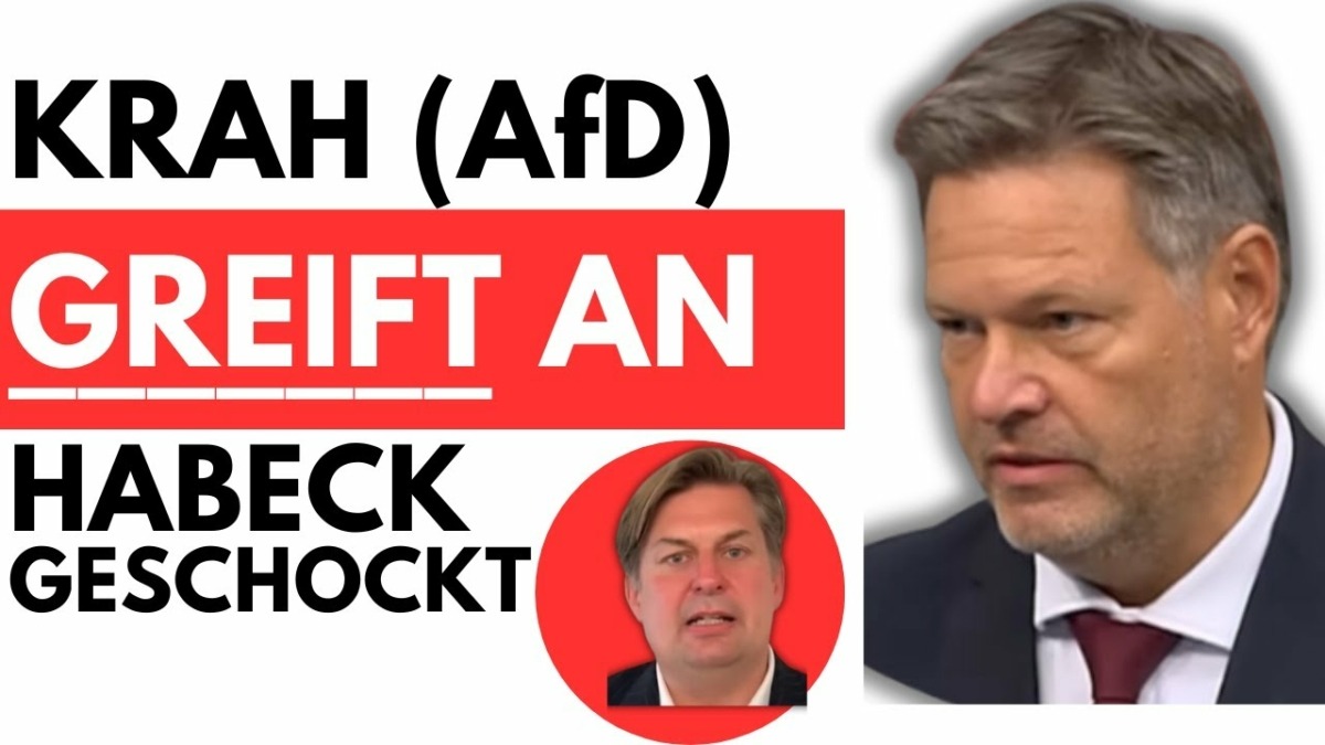 Maximilian Krah schockt Habeck mit der Rede des Jahres! (Unfassbar)