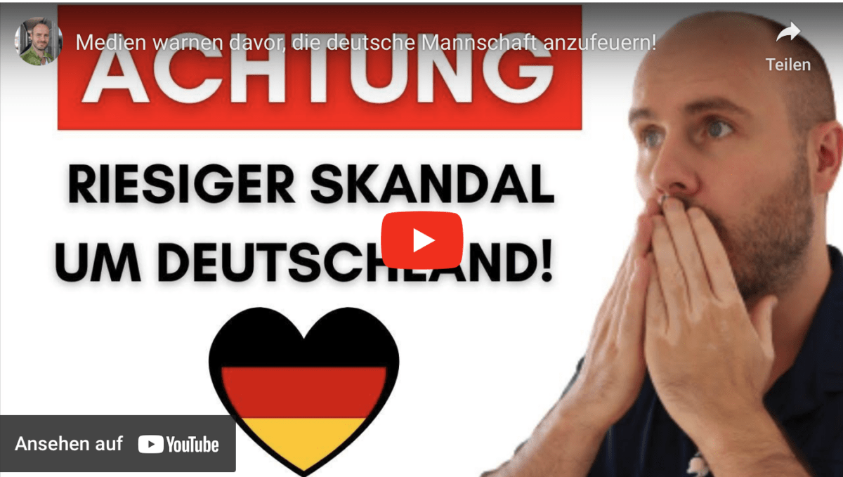 Medien warnen davor, die deutsche Mannschaft anzufeuern!