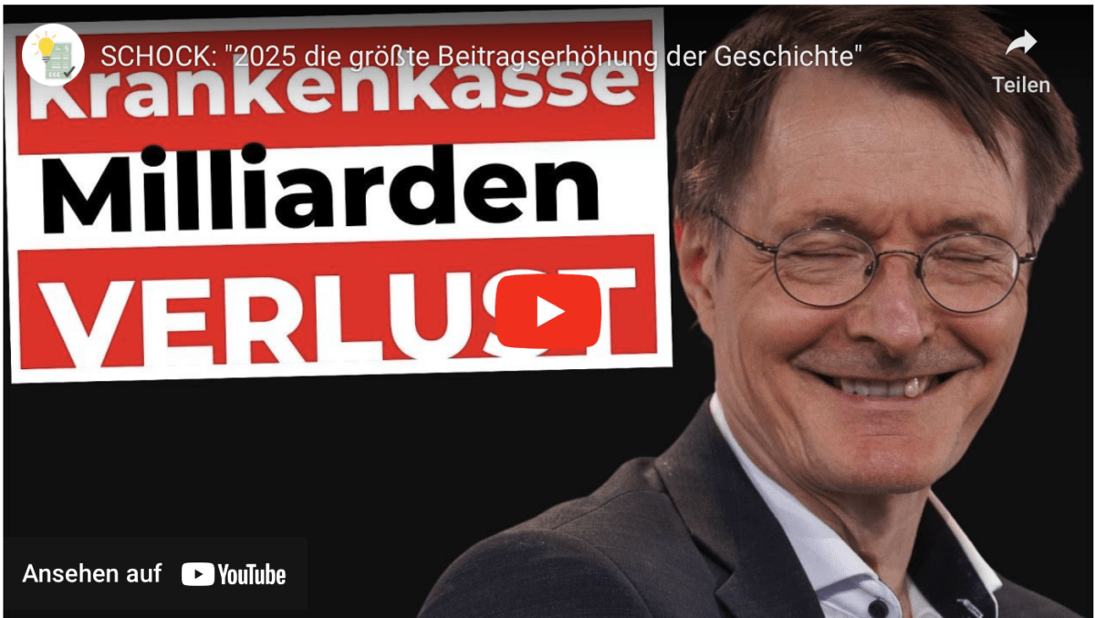 SCHOCK: „2025 die größte Beitragserhöhung der Geschichte“