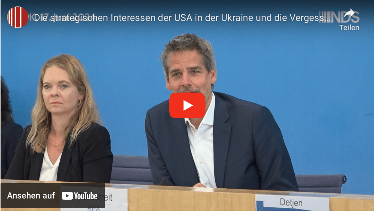 Die strategischen Interessen der USA in der Ukraine und die Vergesslichkeit des Regierungssprechers