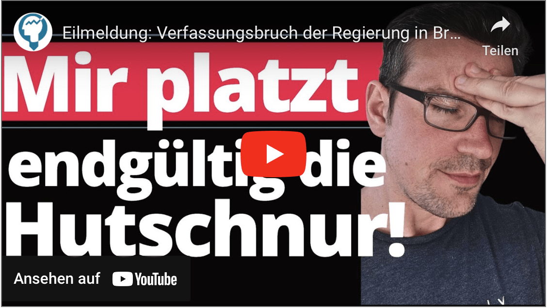 Eilmeldung: Verfassungsbruch der Regierung in Brandenburg!