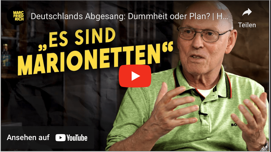 Deutschlands Abgesang: Dummheit oder Plan? | Horst Lüning