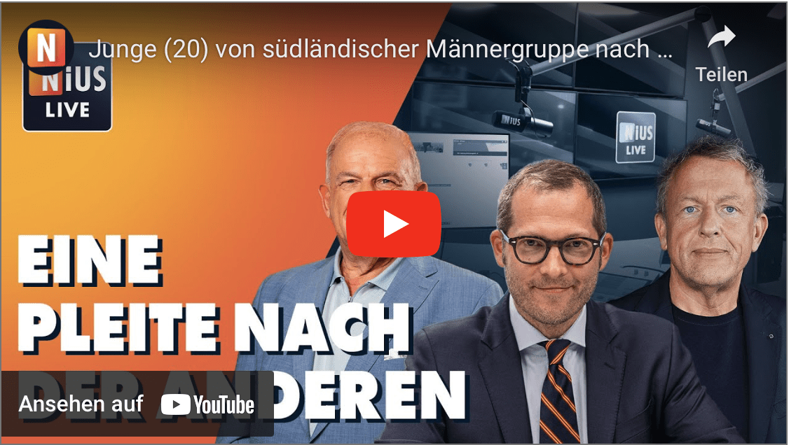 Junge (20) von südländischer Männergruppe nach Abi-Ball totgeprügelt | NIUS Live am 25. Juni 2024!