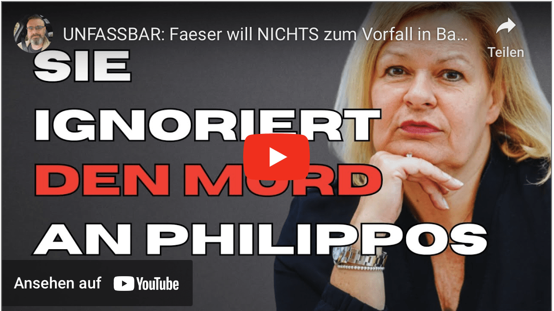 UNFASSBAR: Faeser will NICHTS zum Vorfall in Bad Oeynhausen sagen!