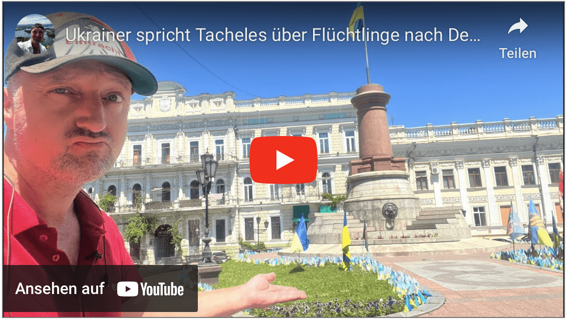 Ukrainer spricht Tacheles über Flüchtlinge nach Deutschland | Update aus Odessa￼