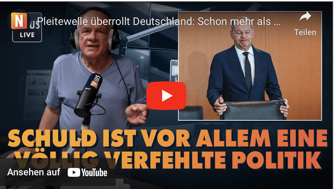 Pleitewelle überrollt Deutschland: Schon mehr als 11.000 Firmeninsolvenzen!