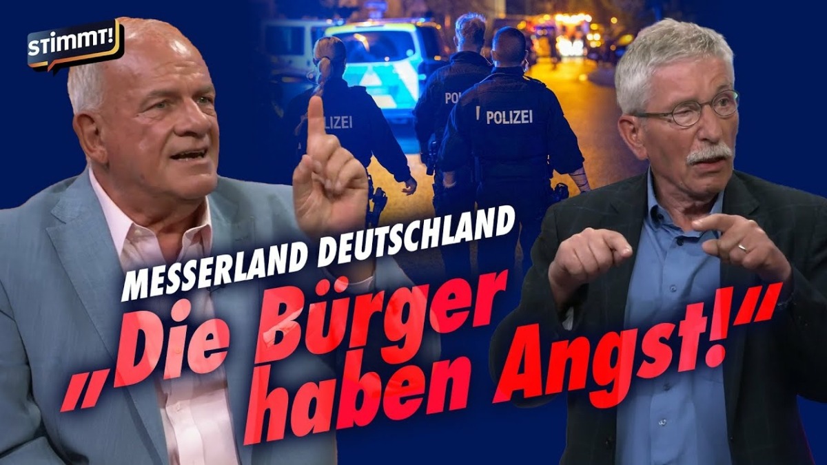 Fast täglich Messer-Attacken | Peter Hahne rechnet bei Stimmt! Der Nachrichten-Talk mit Politik ab