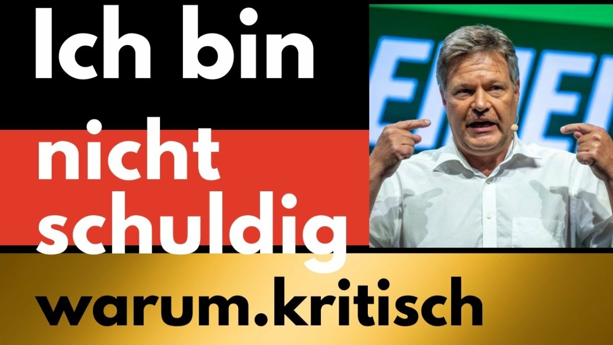 Habecks faule Ausreden und Dreistigkeit!