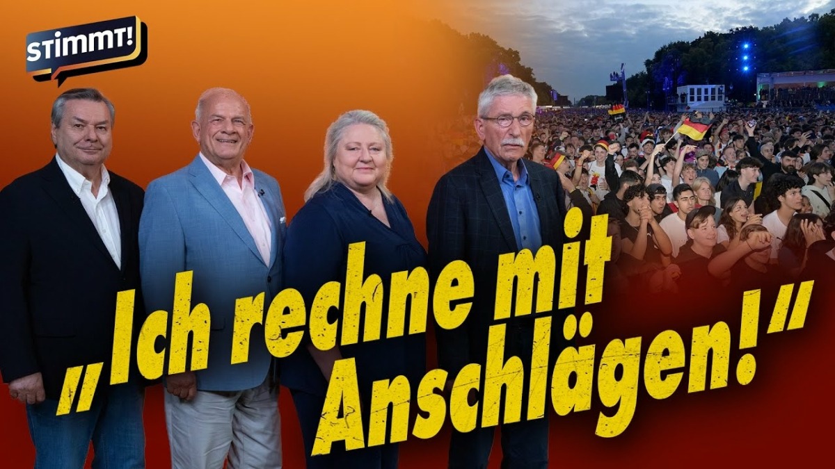 Stimmt! – 17.06. 2024 | Messergewalt, Moral-EM, EU-Wahl | Mit Hahne, Waldi, Sarrazin, Hermenau