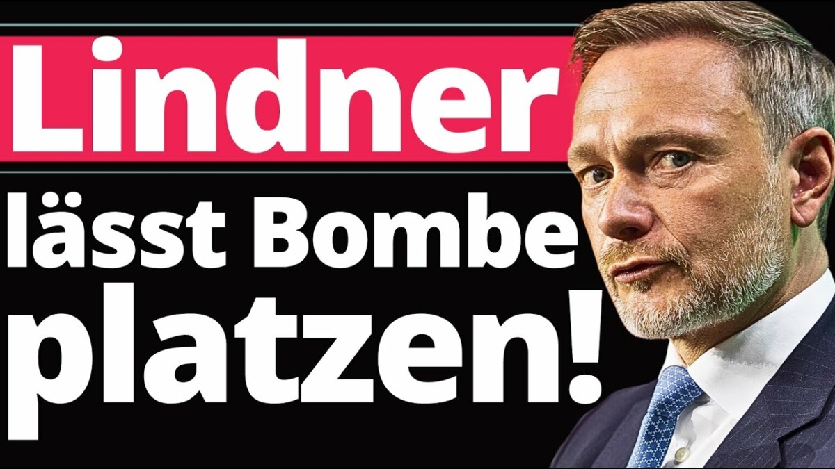 Lindner lässt Bombe platzen! „Es gibt KEINEN verfassungskonformen Haushalt!“