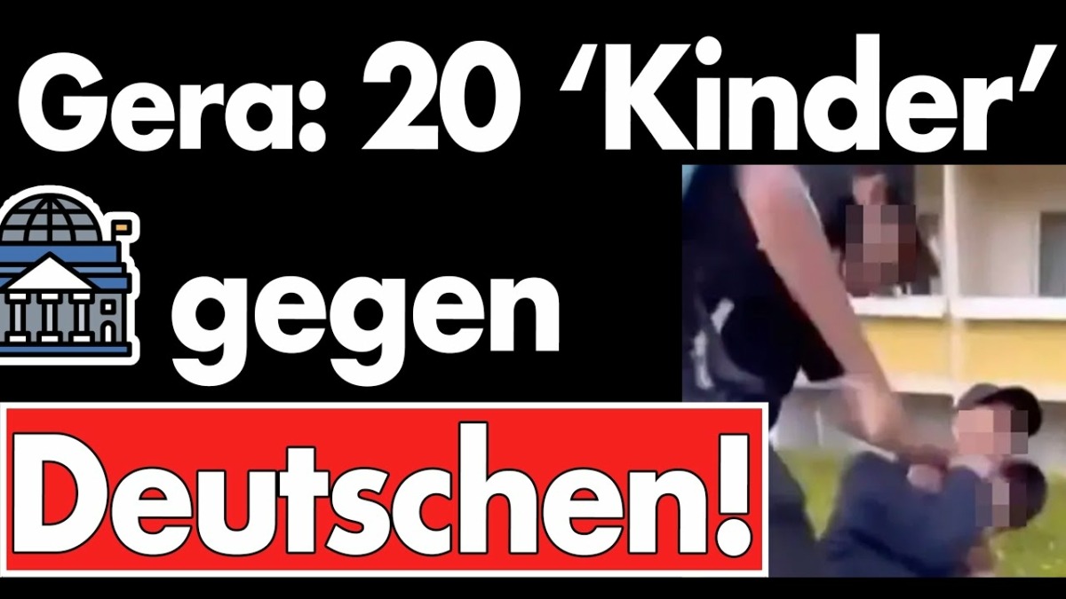 Gera: 20 Syrer & Afghanen quälen Deutschen (14) Tat wurde gefilmt!