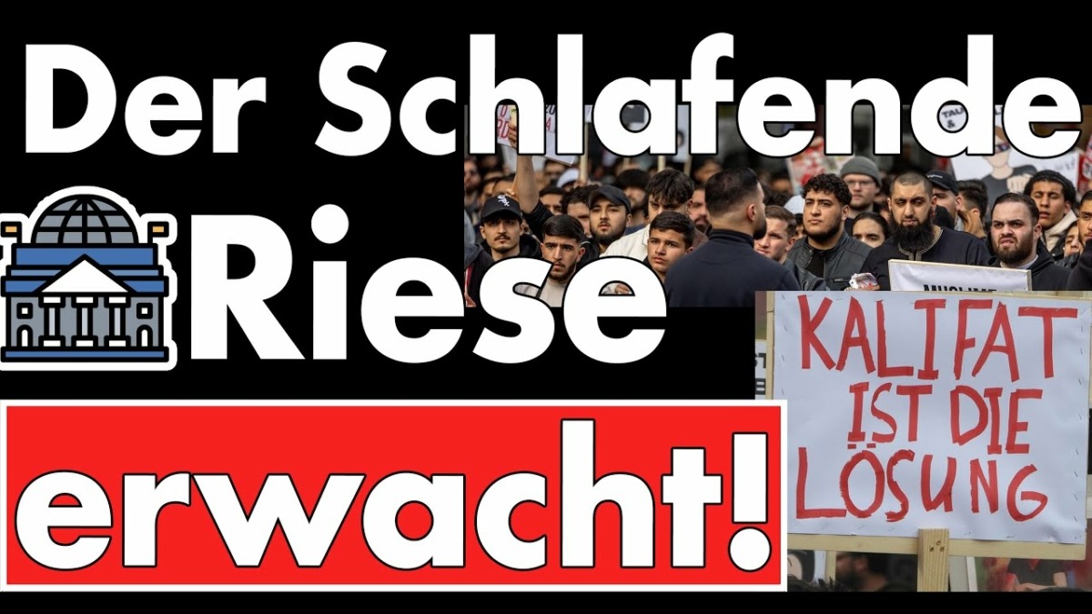 Beifall von Islamisten für ‚Kalifat als Staatsform‘!  Verfassungsschutz: ‚angebliche Islamisierung‘