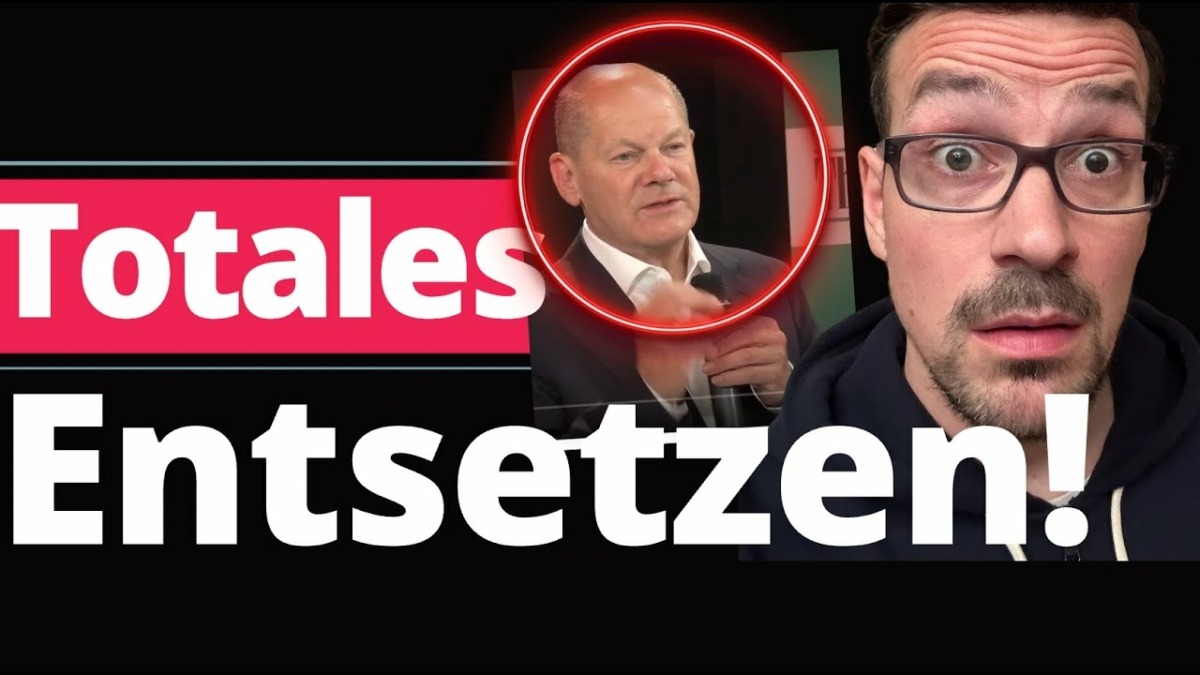 Unfassbarer Wortbruch!  Riesiger Scholz Skandal!