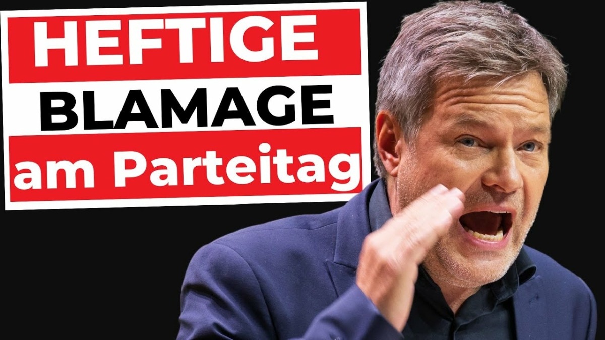 HABECK: OHNE die Grünen hätte es Deutschland „den Boden unter den Füßen weggerissen“