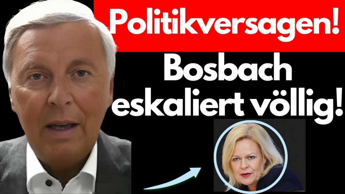 MESSERATTACKE!!! FAESER lässt die BÜRGER IM STICH!