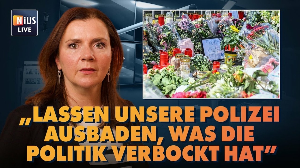 Birgit Kelle: Regierung trägt Mitschuld an totem Polizisten in Mannheim!