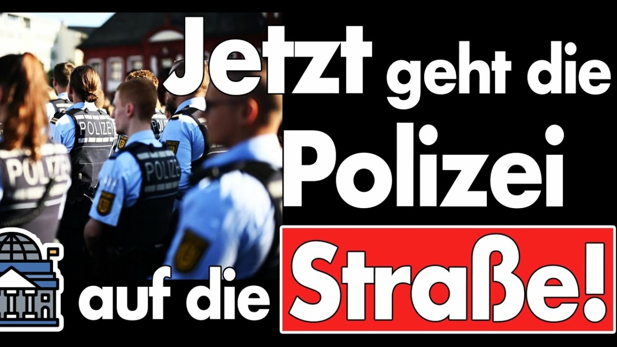 Polizei hat die Schnauze voll! Für Rouven am 07. Juni 2024 um 12 Uhr am Potsdamer Platz in berlin!