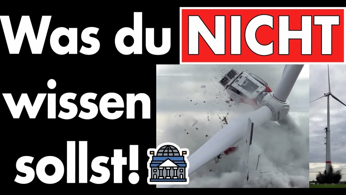 Geheime Fakten: Rückbau durch Sprengung kein Einzelfall! 82% der Windräder gehören dem Ausland!