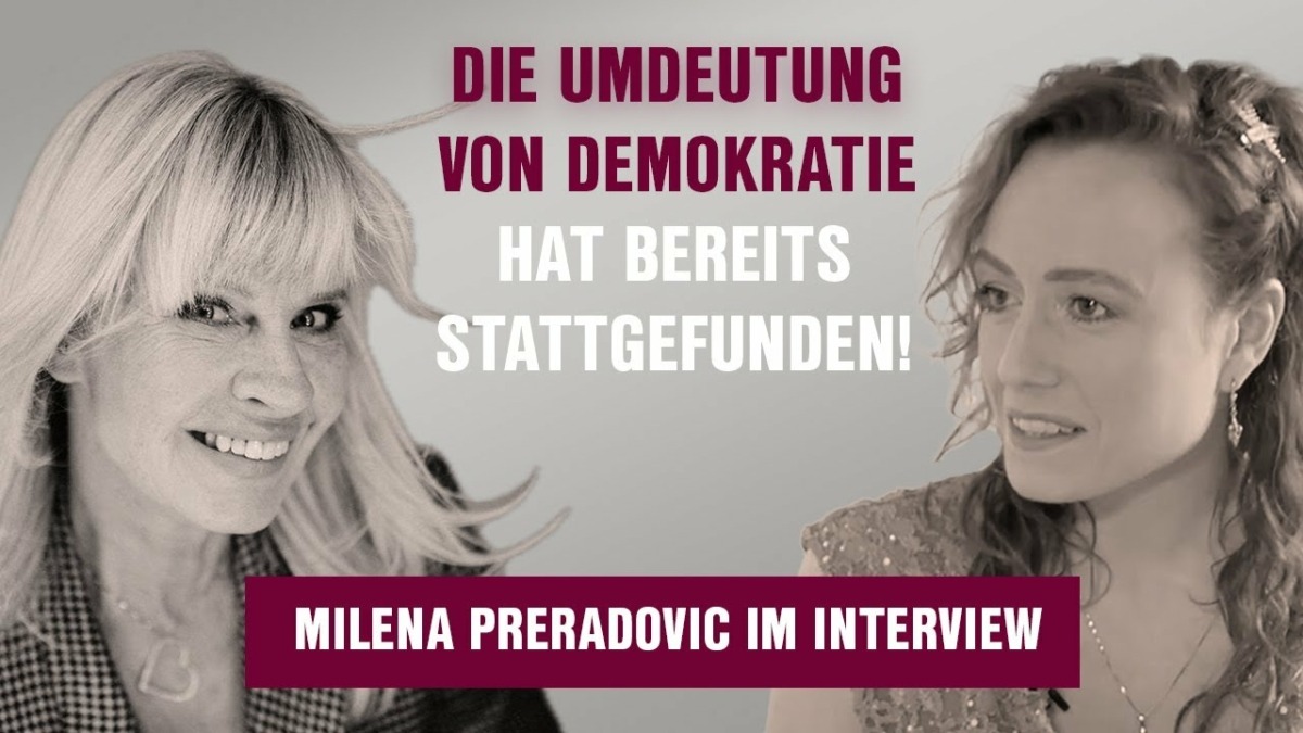 „Die Umdeutung von Demokratie hat bereits stattgefunden!“ – Milena Preradovic im Interview!