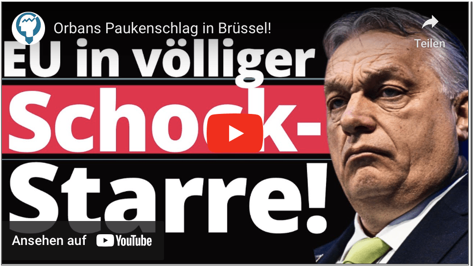 Orbans Paukenschlag in Brüssel!