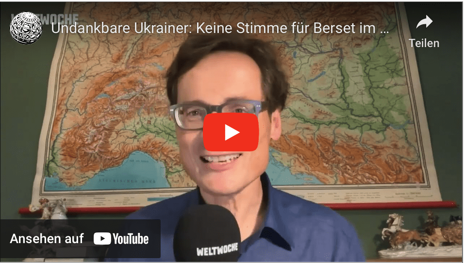 Undankbare Ukrainer: Keine Stimme für Berset im Europarat. Schwere Unwetter – Weltwoche Daily CH