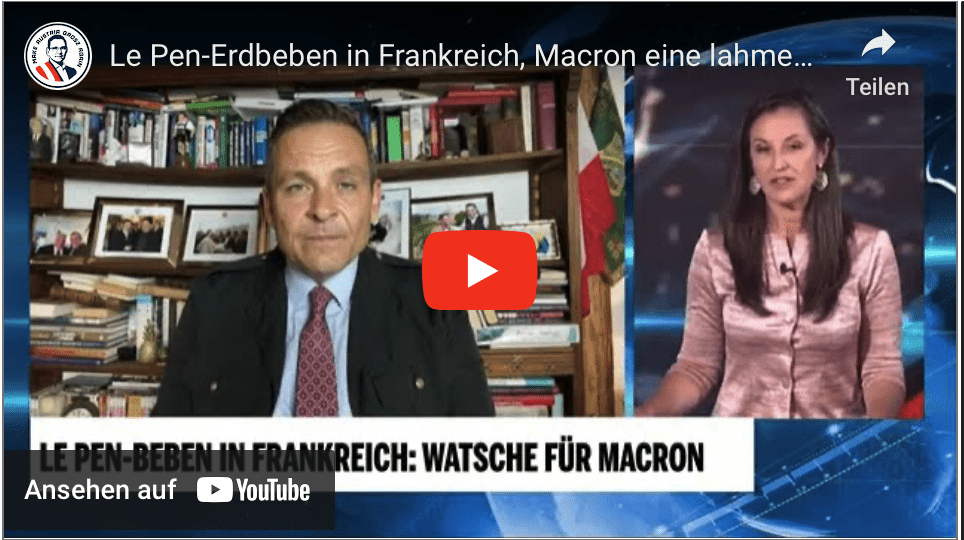 Le Pen-Erdbeben in Frankreich, Macron eine lahme Ente, neue Kickl/Orban-Fraktion in Wien gegründet.
