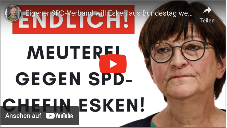 Eigener SPD-Verband will Esken aus Bundestag werfen!