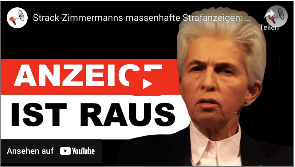 Strack-Zimmermanns massenhafte Strafanzeigen: Der Anwalt Gordon Pankalla spricht Klartext!