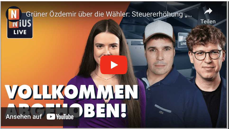 Grüner Özdemir über die Wähler: Steuererhöhung „merken sie gar nicht“!